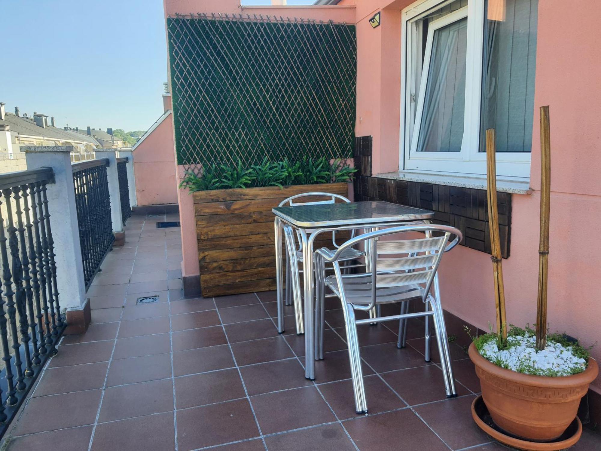 Atico Duplex Credencial Appartement Sarria Buitenkant foto